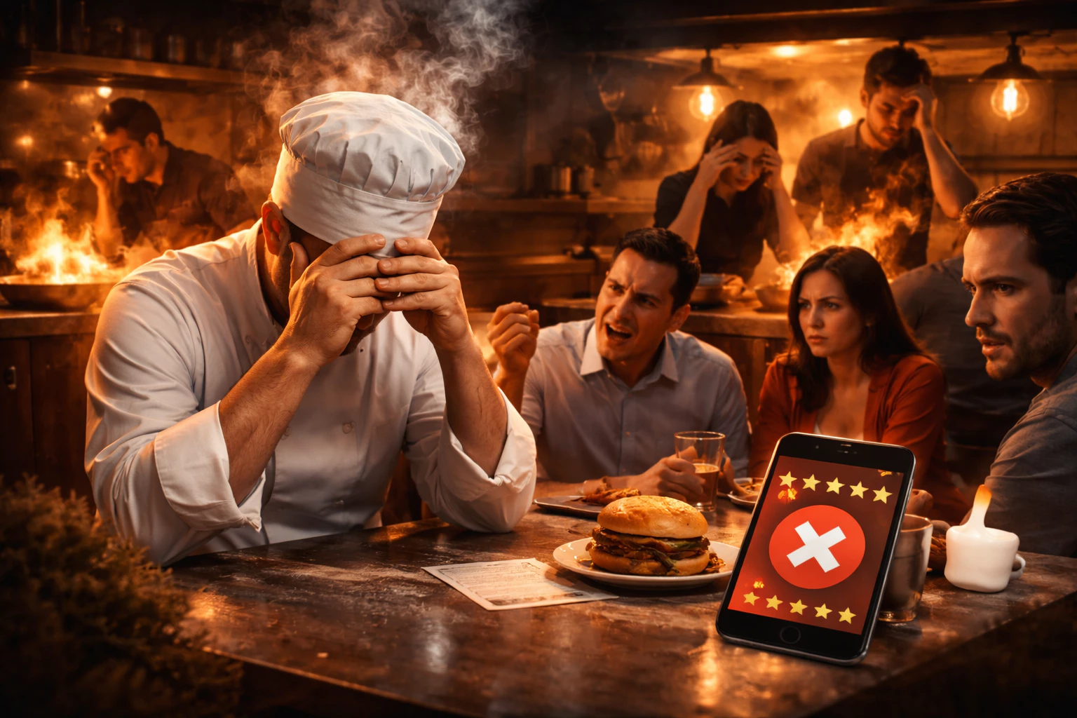 Artigo sobre burnout no food service